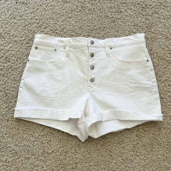 J. Crew white denim shorts - Picture 2 of 5